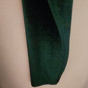 Dark green ruched dress size M